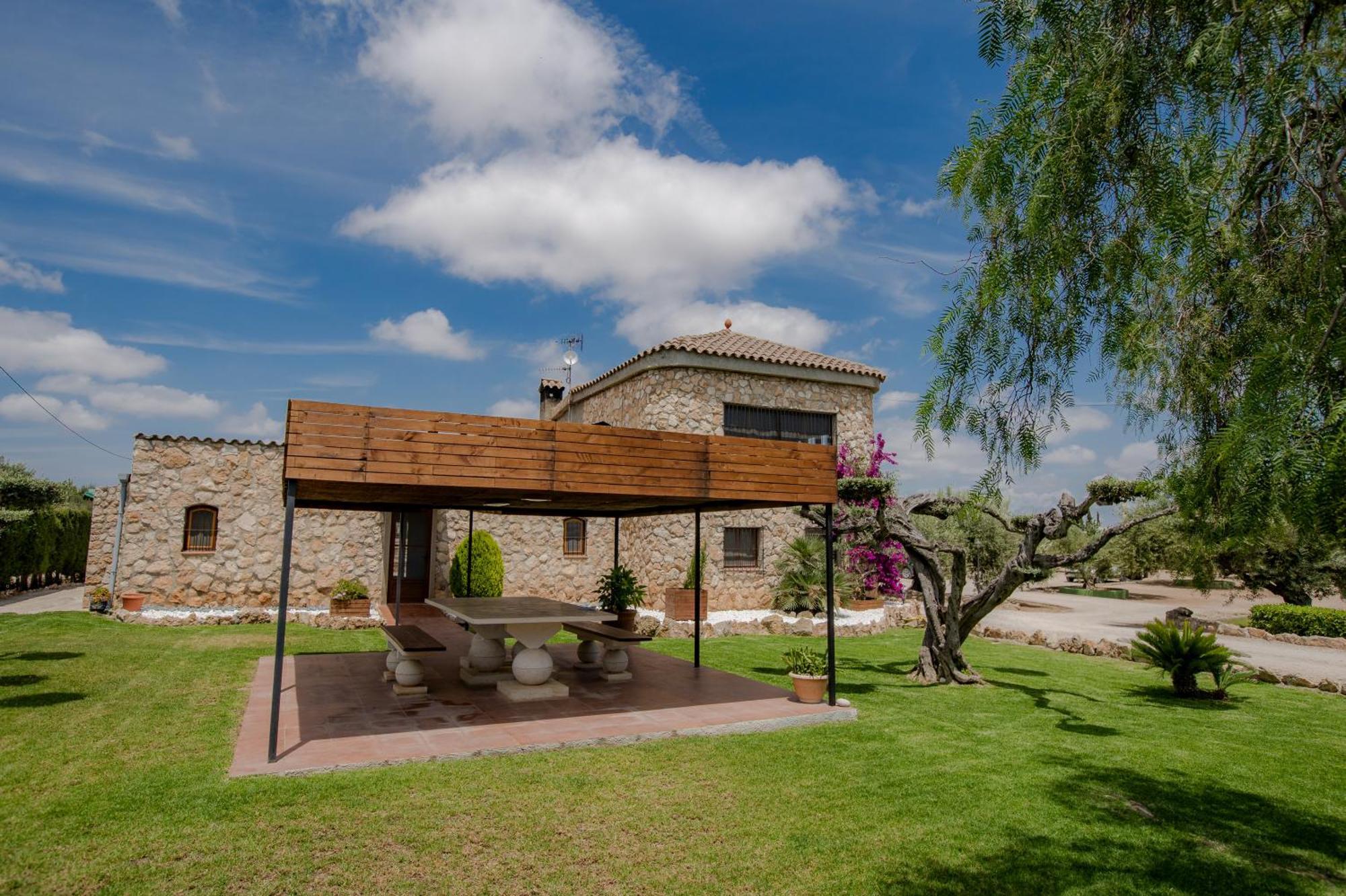 Villa Rural Avril Camarles Екстер'єр фото