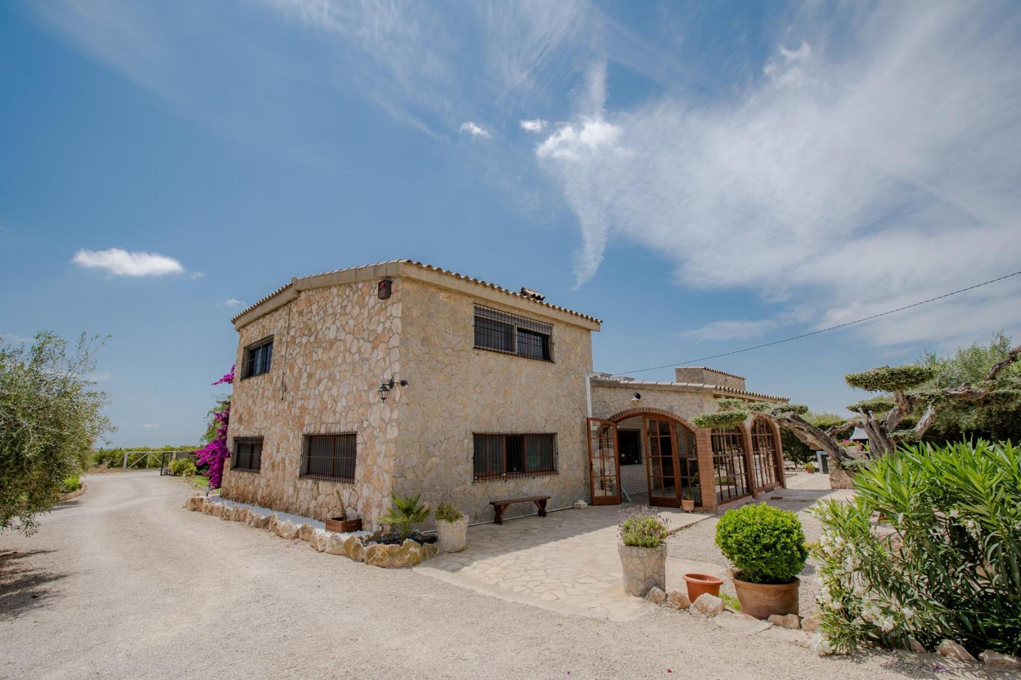 Villa Rural Avril Camarles Екстер'єр фото
