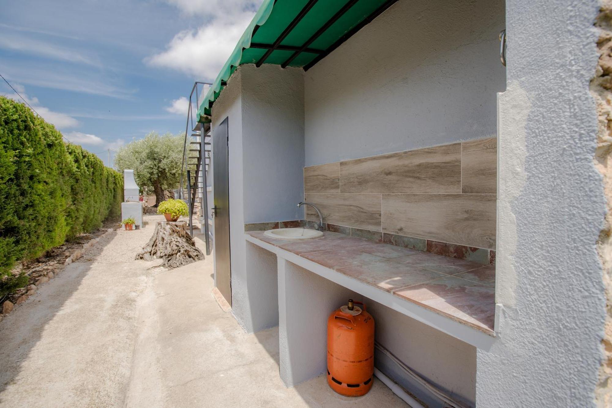 Villa Rural Avril Camarles Екстер'єр фото