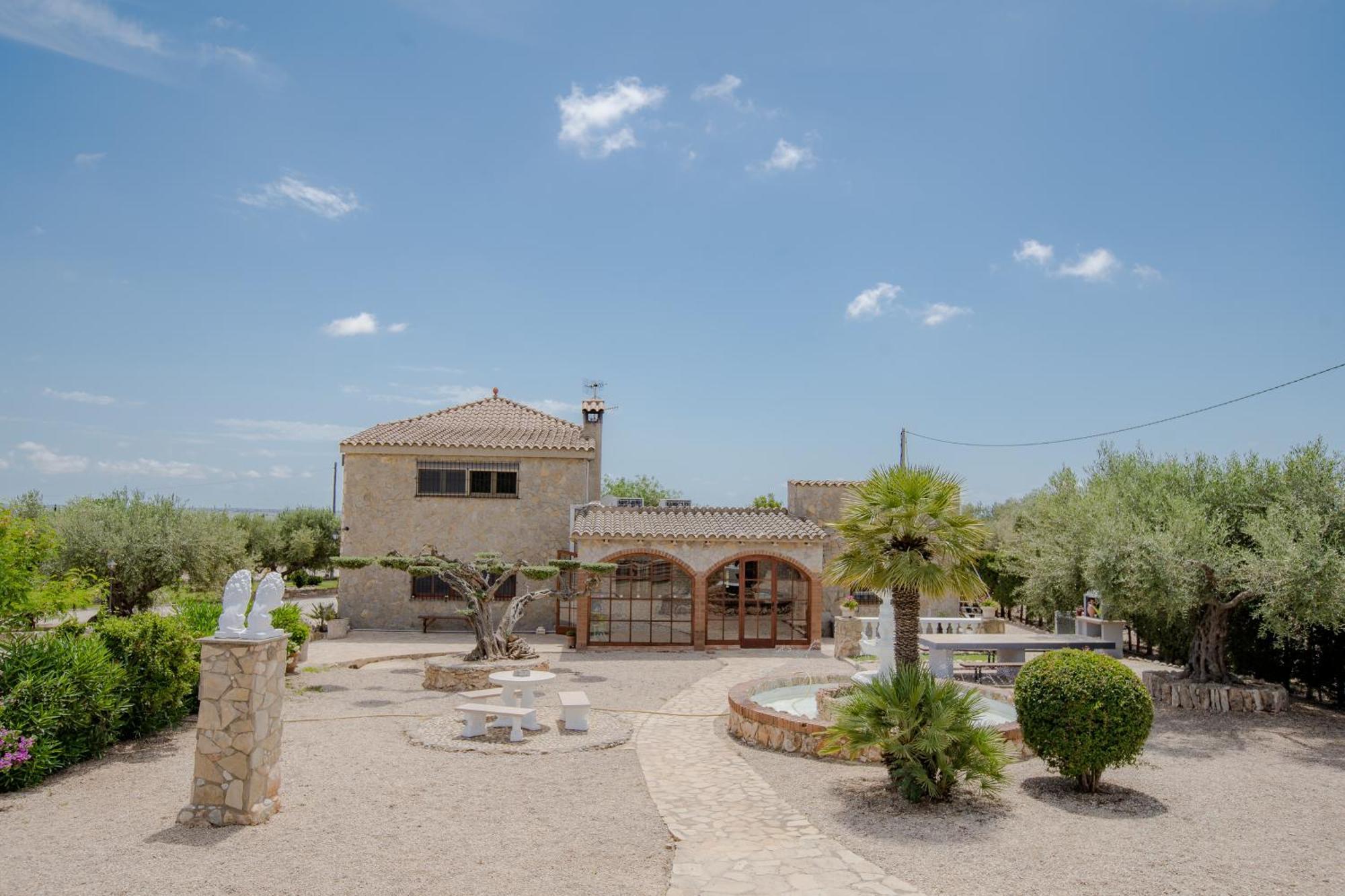 Villa Rural Avril Camarles Екстер'єр фото